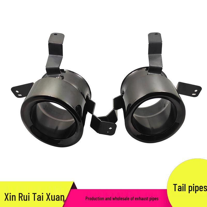 

Совместим с выхлопной системой Alfa Romeo Stelvio Quadrifoglio: Оригинальная модификация черного выхлопного патрубка Modified Exhaust Pipe