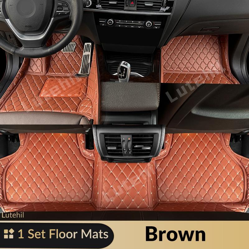 Lutehil Car floor mats for Lexus NX 200T NX300h 2015 2016 2017 2018    Car Trunk Mat foot Pads interior accessories