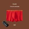 Men's Pure Cotton Comfortable Mid-Waist Boxer Briefs, Breathable & Loose Fit, Youth Plus Size.
