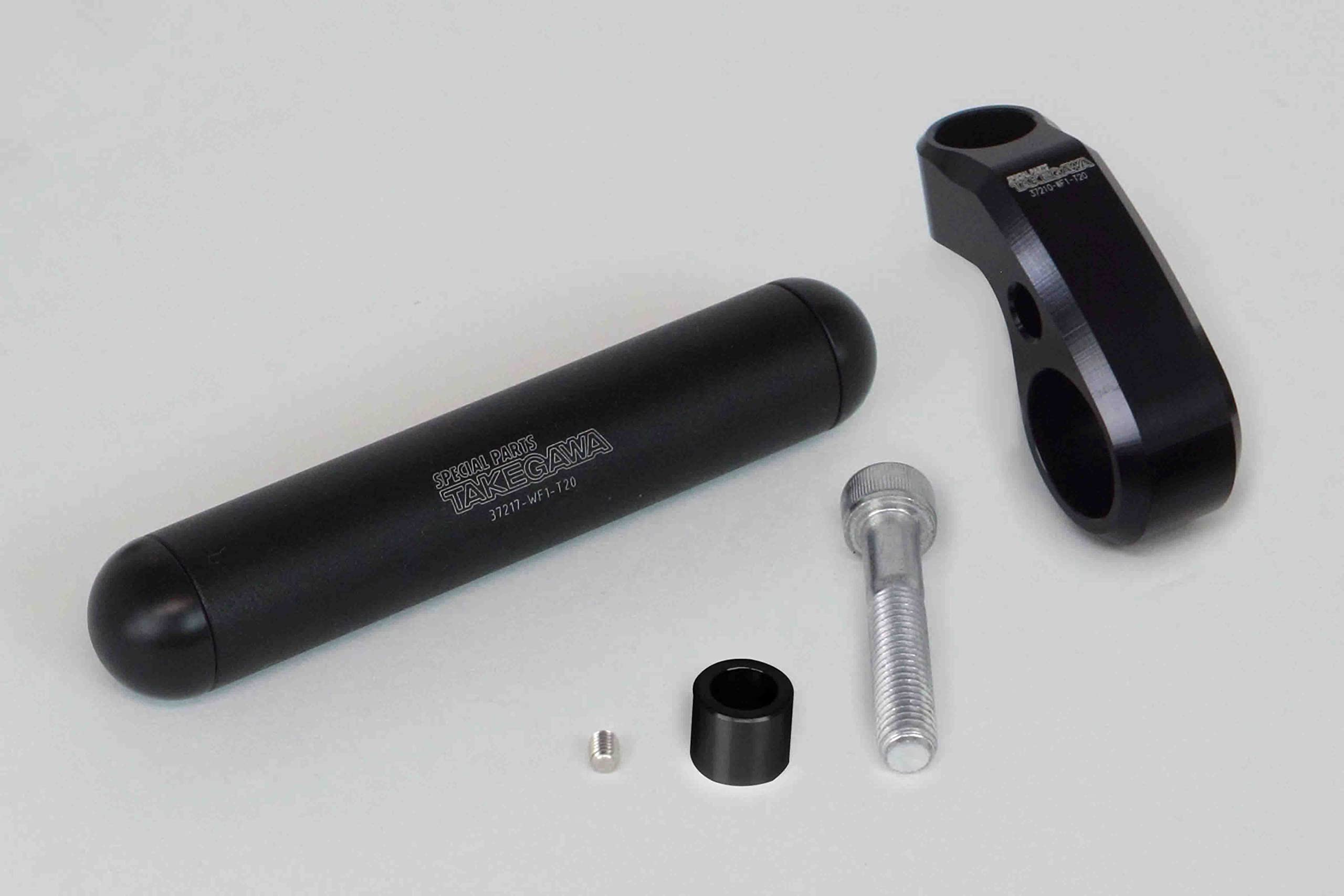 

Комплект многофункционального кронштейна SP Takegawa (черный) для Monkey 125/CT125/Dax 125 (08-01-0157)