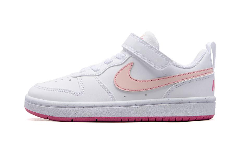 Nike Court Borough Low Recraft PS  White Pinksicle  DV5457-111 29.5