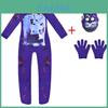 Costum Cosplay Urs Sundrop Fnaf Bodysuit Salopetă Mască Mănușă Pentru Petrecerea de Halloween a Copiilor