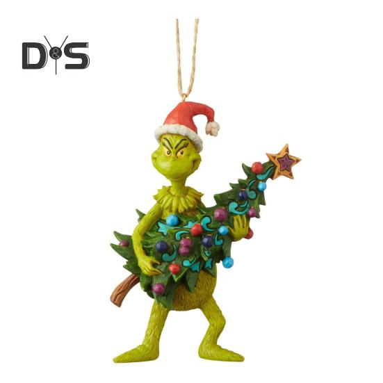 

Рождественская кукла, украшения, симпатичная смоляная рождественская елка, подвесное украшение, зимняя домашняя праздничная фигурка для декора вечеринки 2