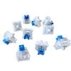 100 Stuks Mini Mechanische Toets Schakelaar Fidget Speelgoed Waterdichte Klikker voor Toetsenbord Toets Vervanging Dagelijks Spel Gebruik