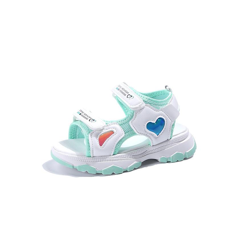 Girls sandals summer 2025 new popular soft sole non-slip fashion children's sports sandals princess slippers