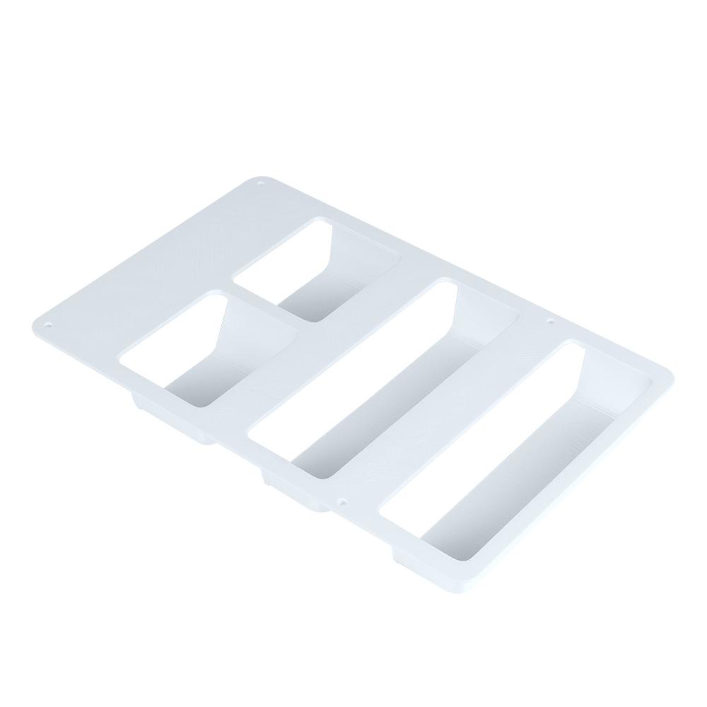 1PC RV Motorhome Caravan Toilet Compartment Door Storage Pocket for Kassett Shelf Box White Car AccessoriesGood Product
