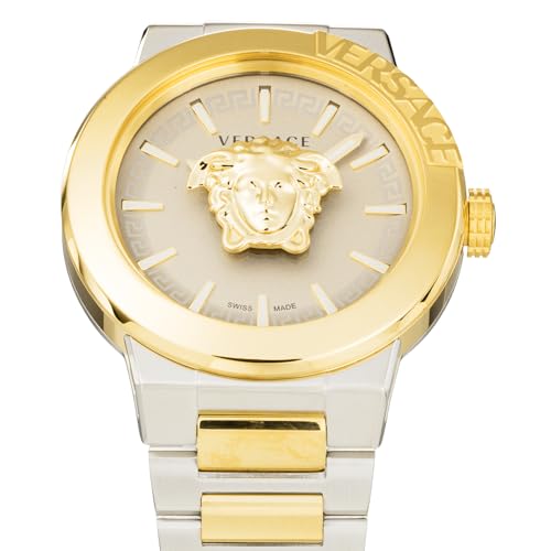 Versace Men's Yellow Gold Casual Watch, Medusa Infinite VE7E00423