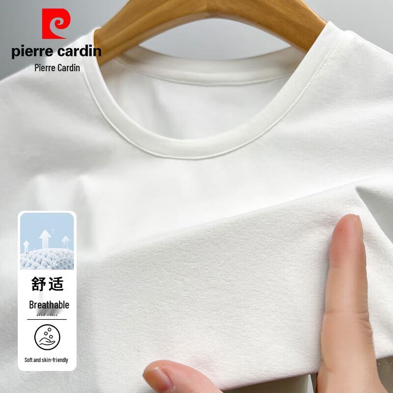 

Pierre Cardin Men s Round Neck Short Sleeve T-Shirt XL