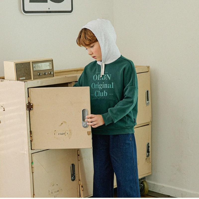  Olivan  OverfiT Kangaroo PockeT Hooded T shirT  2color 