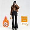 High-Waisted Shark Micro-Flare Yoga Pants for Women - Slimming, Butt-Lifting Sportswear for Spring/Autumn 2026