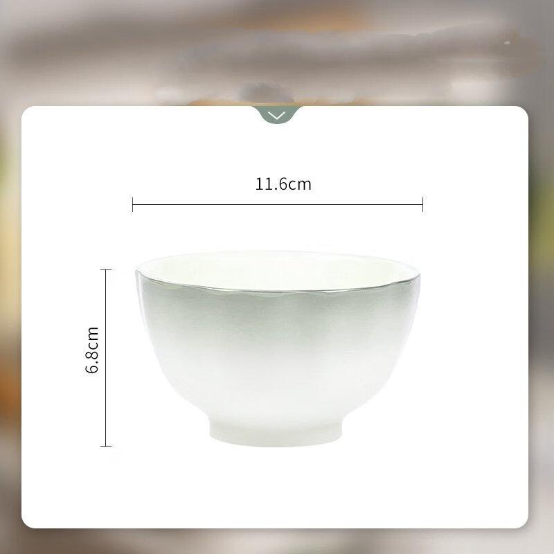 ZISIZ Light Cloud Ceramic Soup Bowl