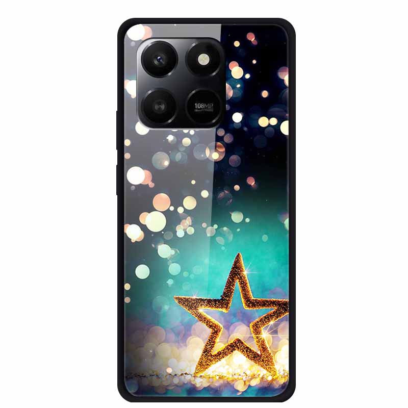 6.77" Glass Back Cover For Honor 400 Smart X7d 2025 Case Tempered Glass Case For Honor Play 10T 5G Case Protective Fundas Shells
