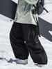 Unisex Windproof Waterproof Ski Pants: Warm, Loose Fit, Plus Size, Wear-Resistant for Men & Women