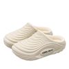Thick-soled Waterproof Cotton Slippers, Wear Outside In Autumn and Winter, Increase Height, Non-slip, Fleece and Keep Warm, Couple Home Plush 
