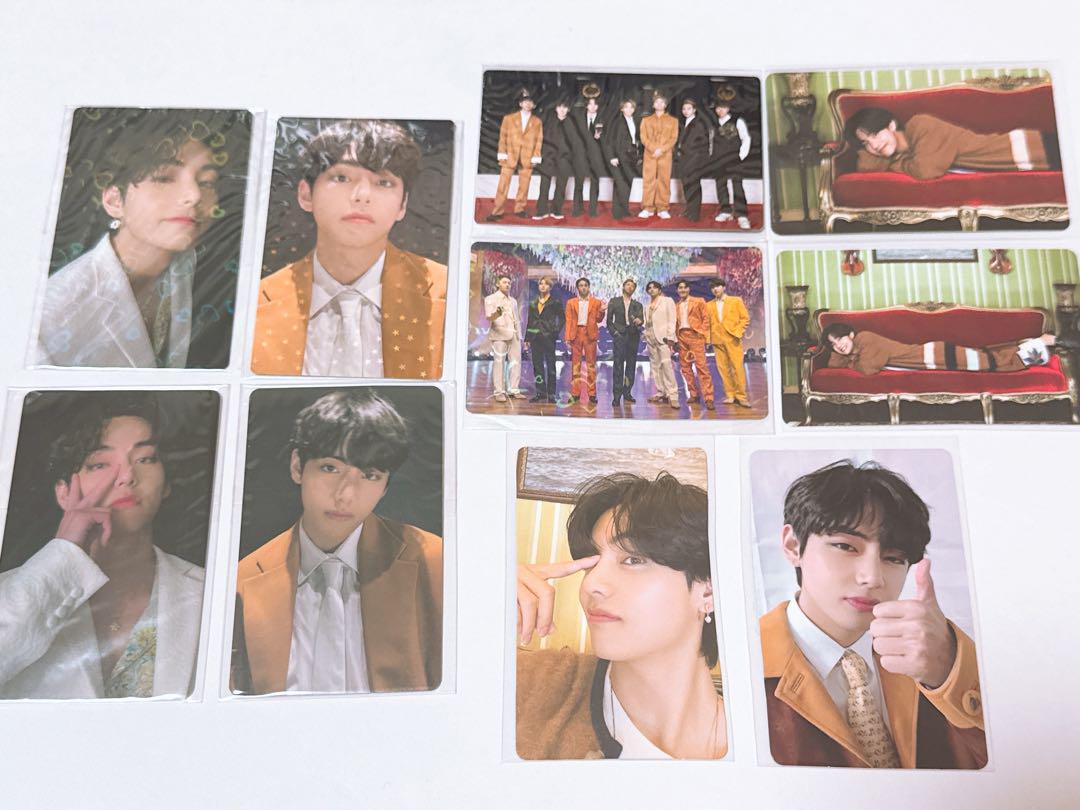 

[USED] BTS BE Tae trading card lucky drop set