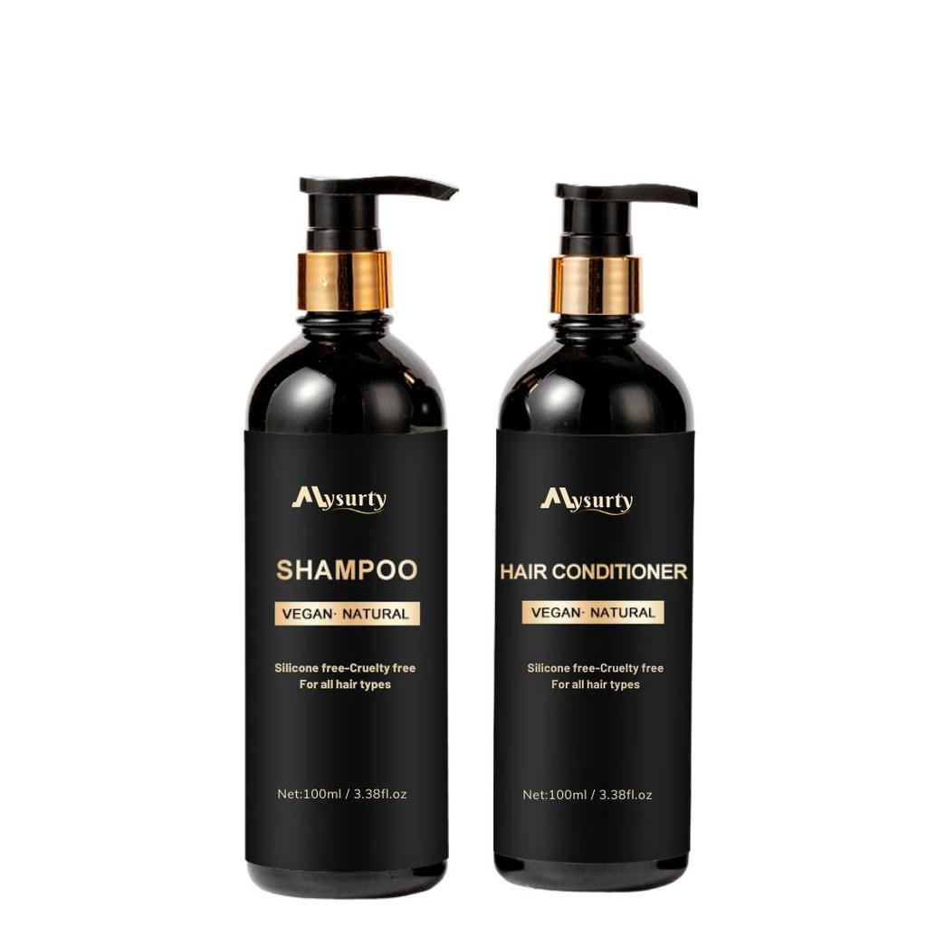 Shampoo and Conditioner for Curly, Wavy or Natural Hair, Moisturizing Hair Care for Dry, Damaged Hair, 6.76 Fl Oz