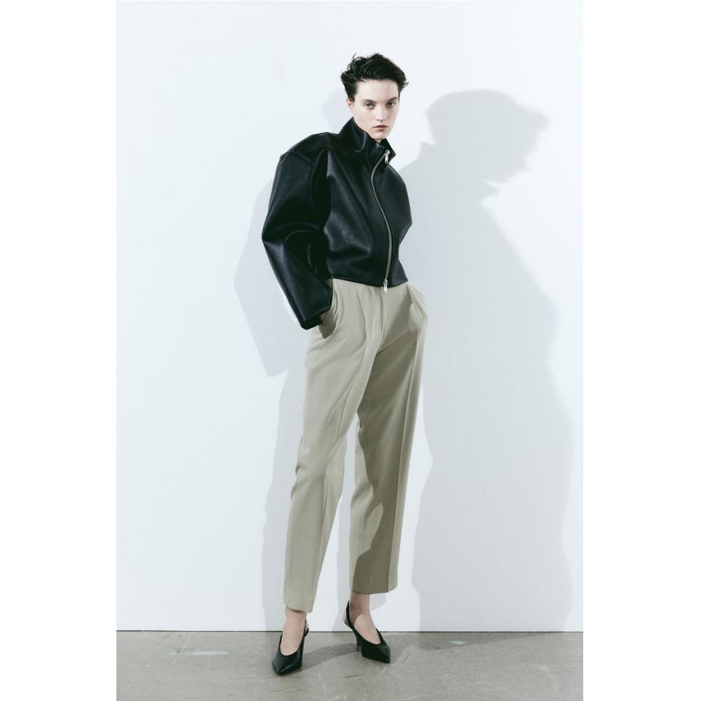 

Брюки HM Wide Criss Leg Бежевые