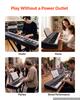 VEVOR Digital Piano 88 Keys Semi Weighted Electric Keyboard Portable Black, for Beginners, 128 Tones, 128 Rhythms, Full-Size Electronic Piano