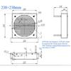 1PC Microchannel condenser coil parallel flow Condenser for Compressor refrigeration micro channel tube and fins heat exchanger