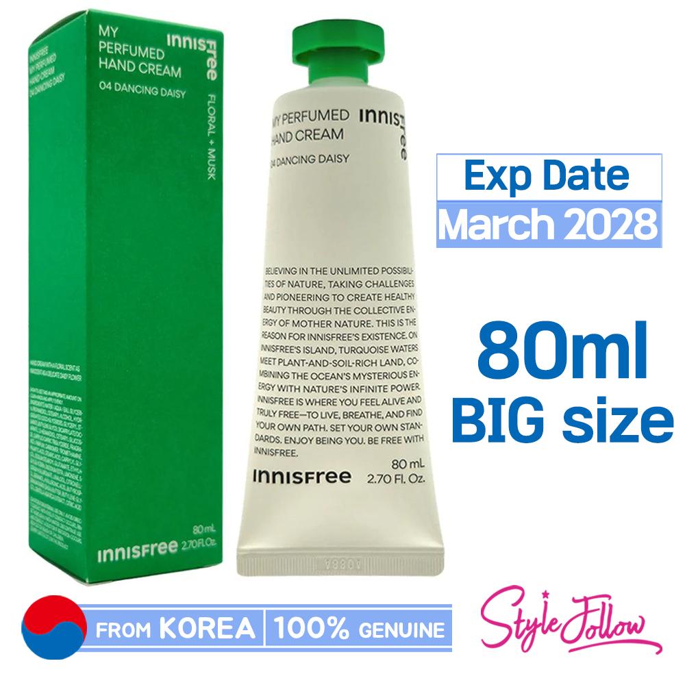 Innisfree Min parfymerte håndkrem 80ml (STOR størrelse)