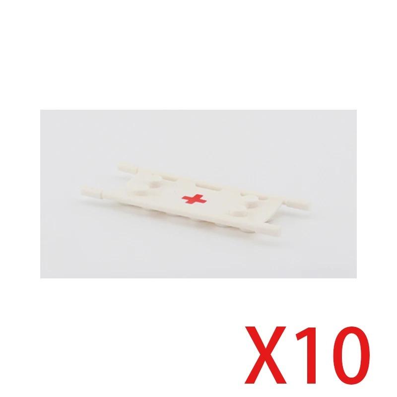 

Військові медичні будівельні блоки часів Другої світової війни, фігурки солдатів, інвалідний візок, шприц, ноші, набір аксесуарів для шолома, міні-цеглинка, іграшка K012