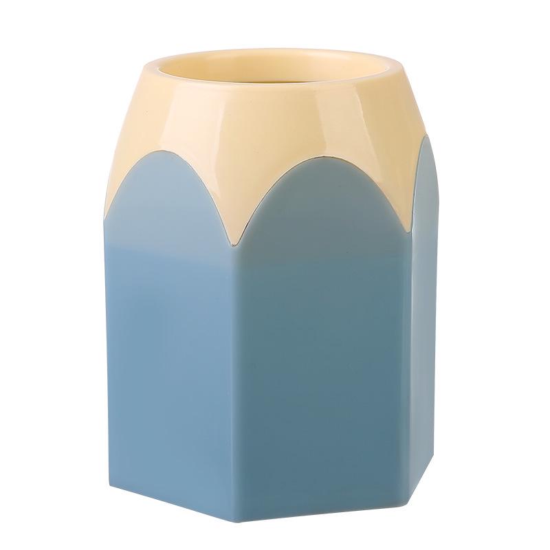 Large Capacity Dustproof Creative Pen Holder for Desk Storage