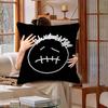 Rapper T-Travis S-Scott Personalized Pillow Cover Kids Bedroom Wild Party Decor Pillowcase Kid Birthday Shower Gift