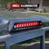 FIERYRED Third Brake Light/Reverse Light Smoked Compatible With 2009-2014 Ford F150 Light,Rear Cab Light,3Rd Lights Power Saving IP67 Waterproof