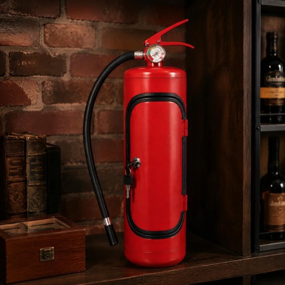 Fire Extinguisher Shape Fire Extinguisher Wine Cooler Creative Wine Bottle Rack  Outdoor Picnic