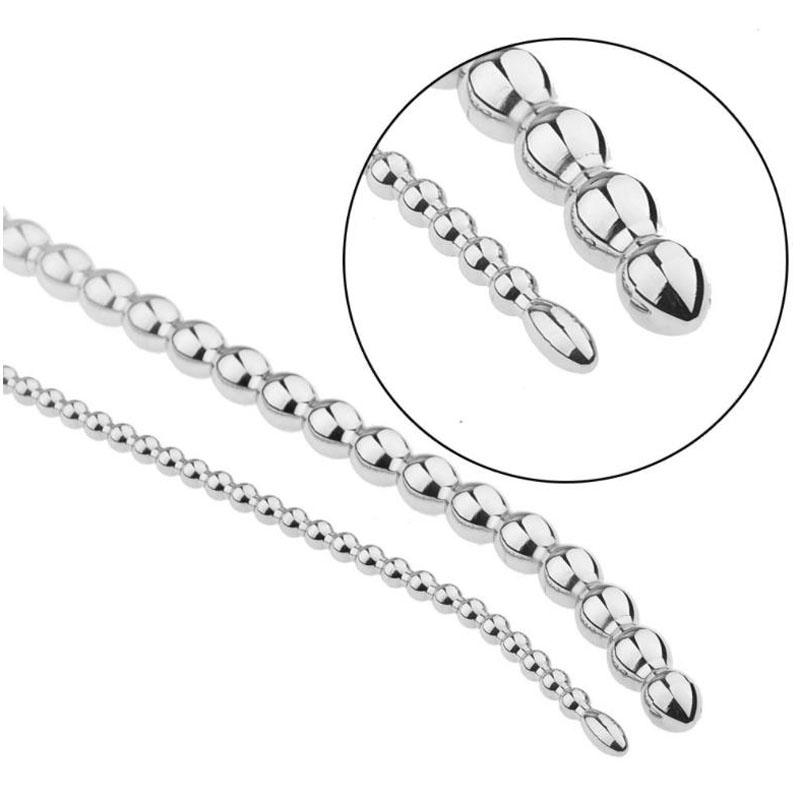 Penis Plug Metal Urethral Dilator Sounding Rod Adult Sex Toys For Men Cock Uretra Dilatation Stainless Steel Urethral Sounds