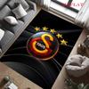 Tappeto in Ferro Galatasaray per Soggiorno Camera da Letto Casa Decorazione Divano, Tappetino Antiscivolo per Giochi Bambini