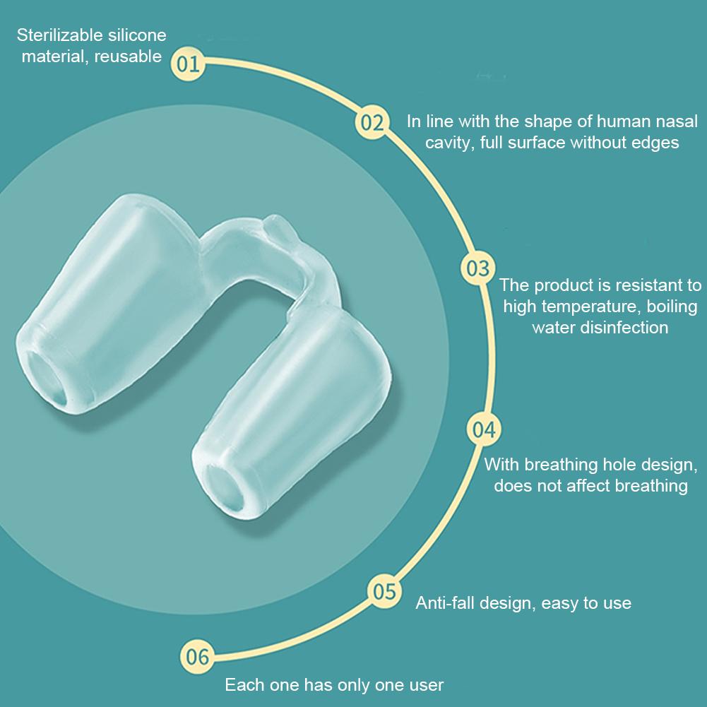 Nasal Synthetical Rhinoplasty Postoperative Nostril Support Silicone Contorted Nose Correction Fixator Plastic Nose Clip