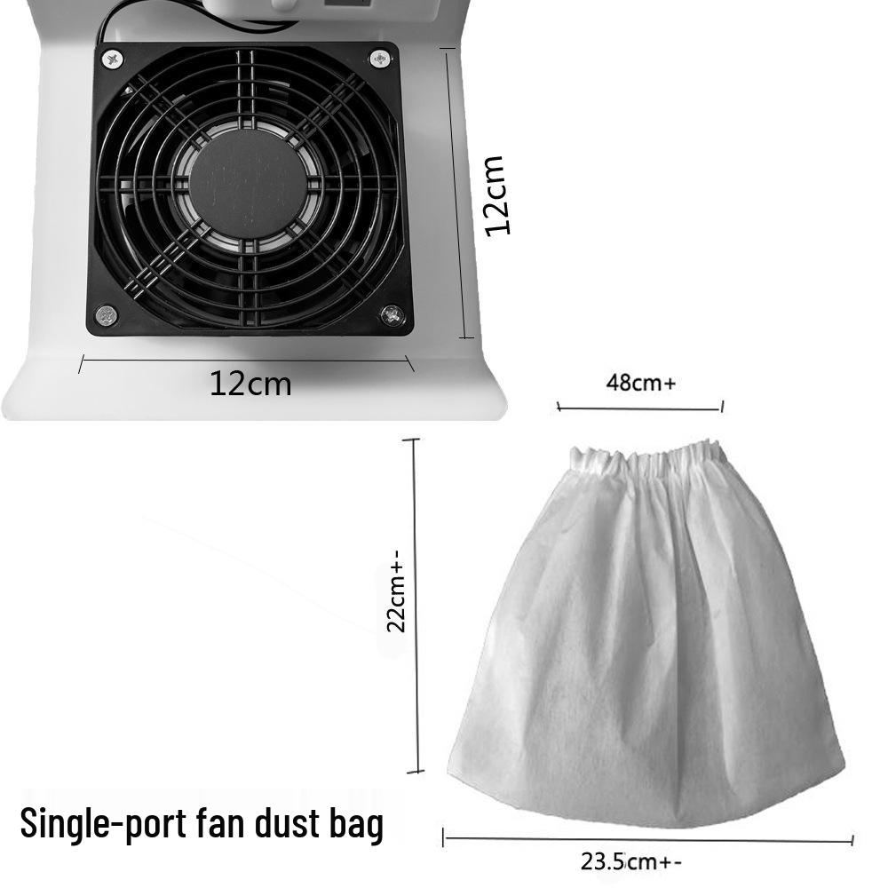 

Пылеуловитель для ногтей: Одинарный, Двойной или Тройной вентилятор с несколькими неткаными мешками для сбора пыли