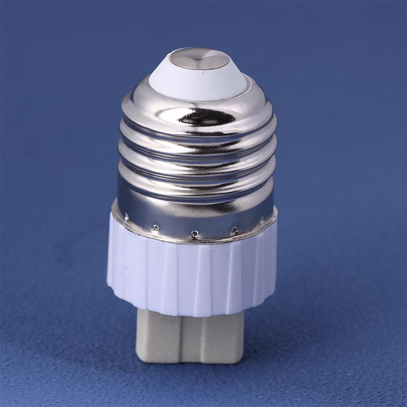 1/6 Stück E27 zu G9 Lampenkonverter Glühbirnenadapter Lampenfassungskonverter Weiß Konversionsschraubkopf Glühbirnensockelhalter Verlängerung