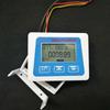 New Digital Lcd Display Water Flow Sensor Meter Flowmeter Rotameter Temperature Qyh