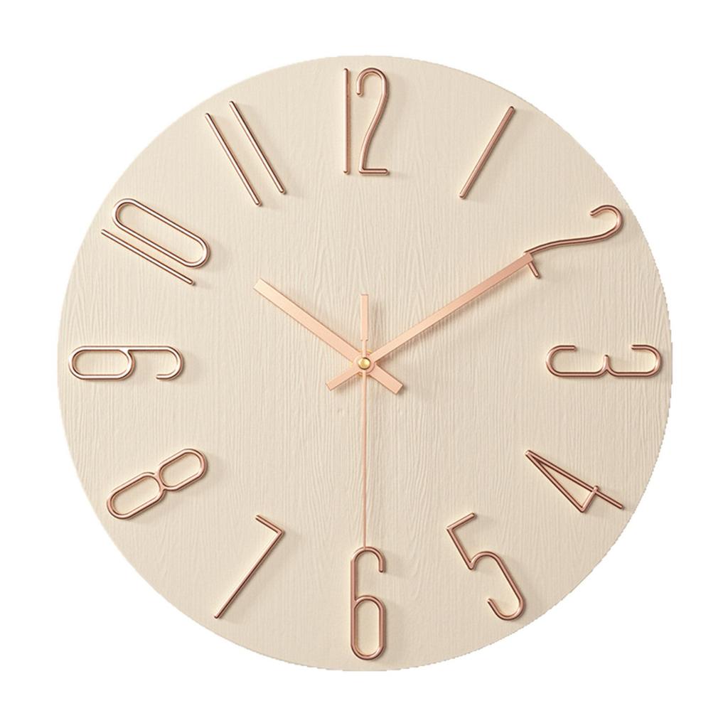 11 inch wall clock Home living room wall clock Modern simple silent clock