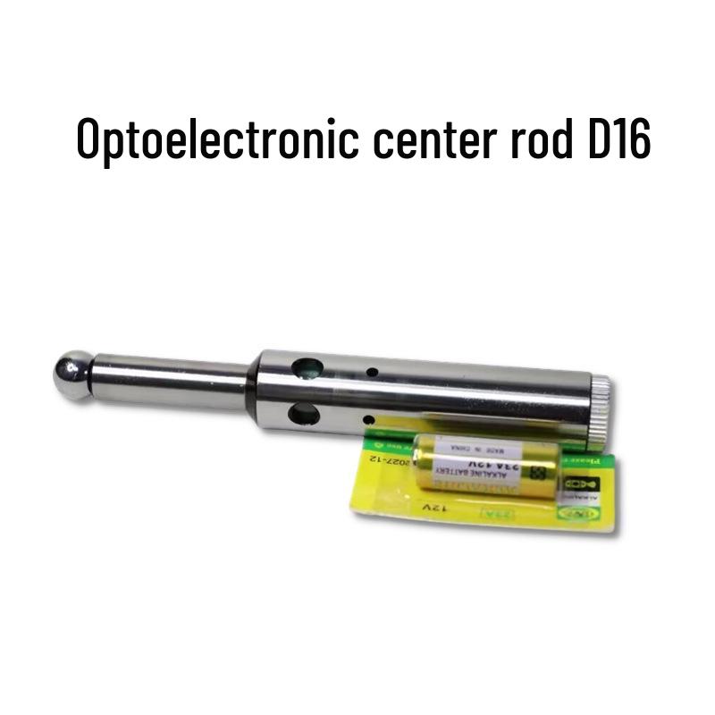 Precision Non-Magnetic Photoelectric Edge Finder with Sound for Milling Machines