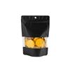Custom Print Smell Proof Small Mini Ziplock Stand up Pouch Packet Sachet Matte Black Packaging Mylar Bags with Window