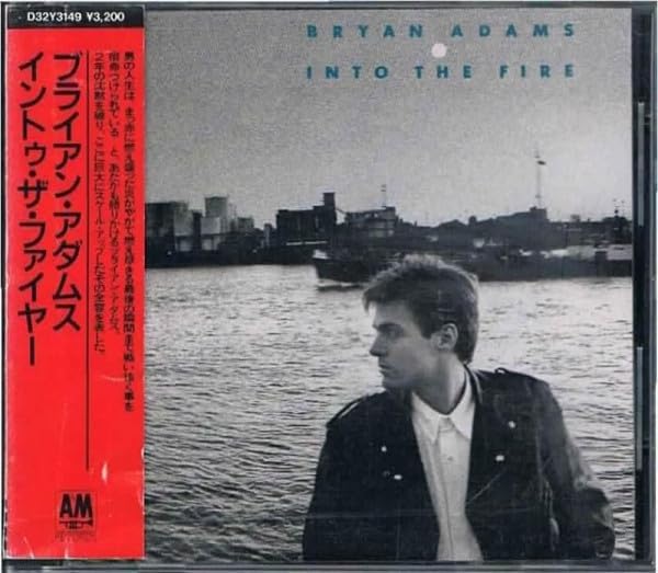 

CD BRYAN ADAMS - Into The Fire D32Y3149PROMO A&M 1987 Япония Рок Б/у