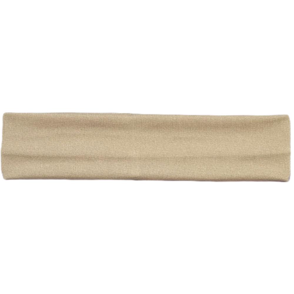 Popular Solid Color High-Elastic Sports Headband for Yoga, Fitness, Running, and Sweat Absorption