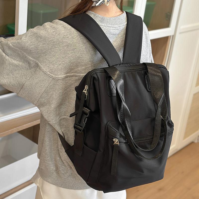 Large capacity multi-functional backpack, new Japanese fashion backpack, female college student shoulder bag, lightweight schoolbag