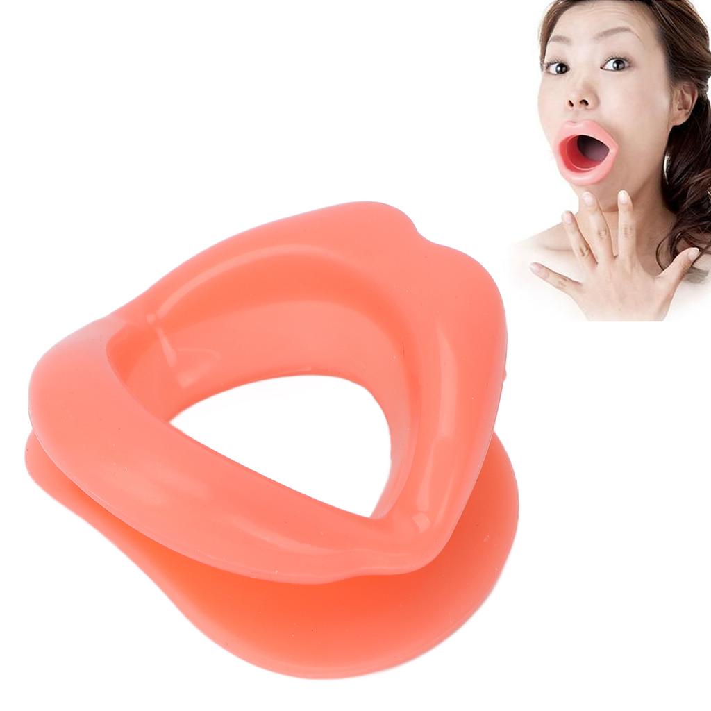 Oral Mouth Muscle Massage Tool Silicone Face Slimming Tightening Smile Trainer Lip Exerciser