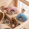 Smooth Surface Ceramic Hamster Nest Anti Biting Pet Ice Cold House Summer Cooling