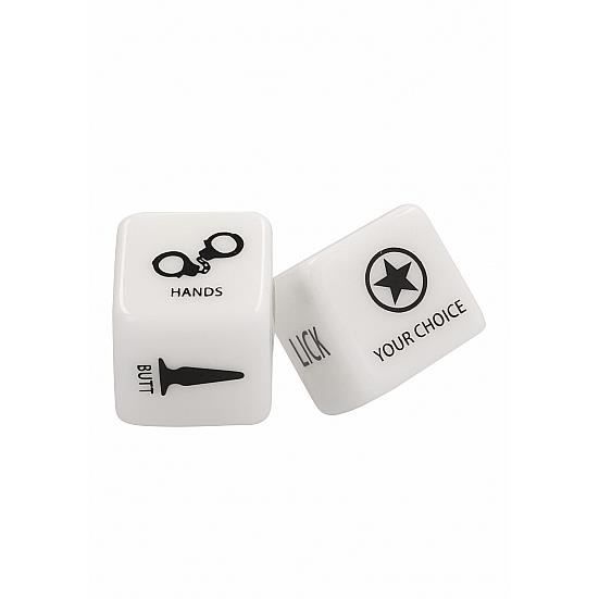 BDSM Naughty Dice - Black