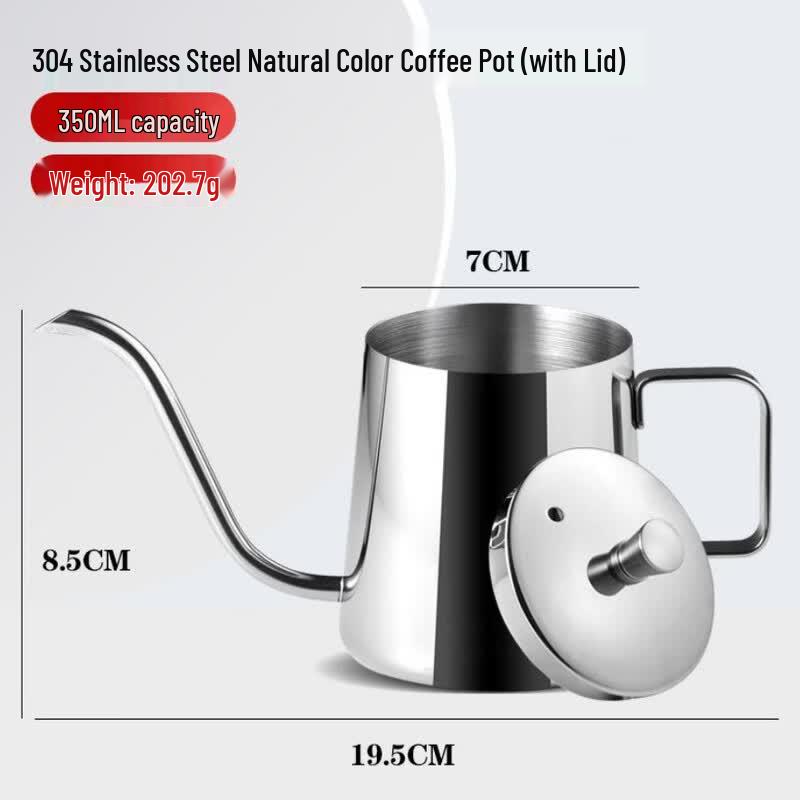 ZISIZ Stainless Steel Pour-Over Coffee Kettle