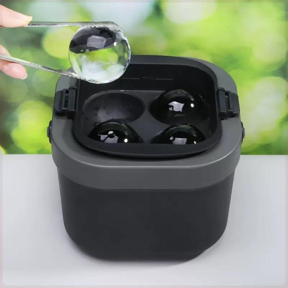 6CM Crystal Clear Ice Ball Maker Non-stick Ice Sphere Cube Maker Bar Clear Ice Sphere Mold  Drink