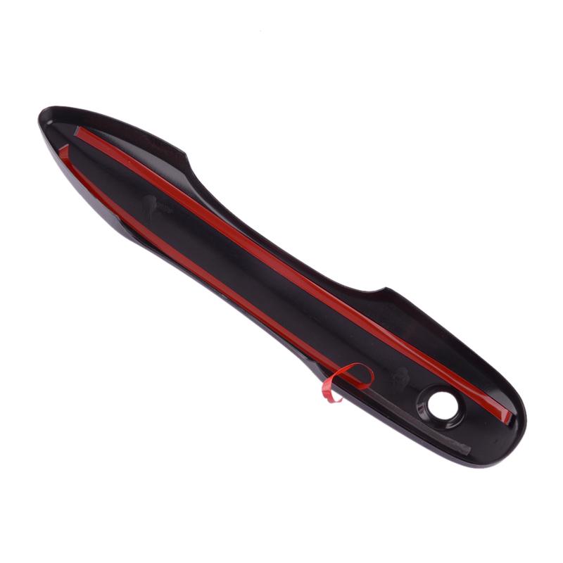 1 Set Car Exterior Front Rear Left Right Door Handle Cover Trim Fit for Toyota Corolla Sedan 2022 2021 2020