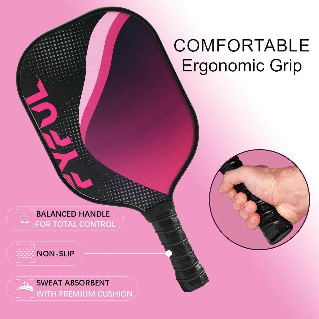 Professionell glasfiber Pickleballracket för utomhussporter & Tävling