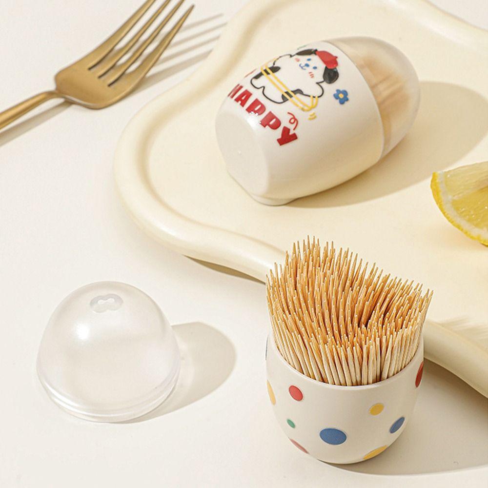 Classification Toothpick Storage Case Wall-mounted Storage Box  for Household Travel