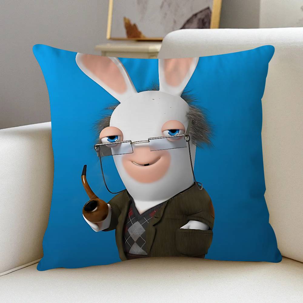 

R-Rabbids Invasion Pillow Anime Pillow Sofa Bed Head Pillow Cover Cushion Cover 45x45 Cm Fashion 16x16Inch